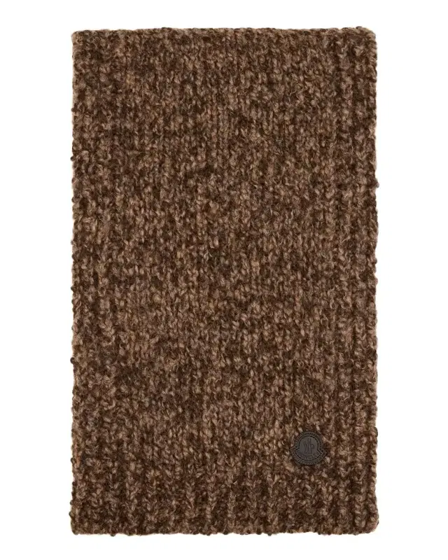 Moncler Men 's Edit Wool and Alpaca Blend Scarf