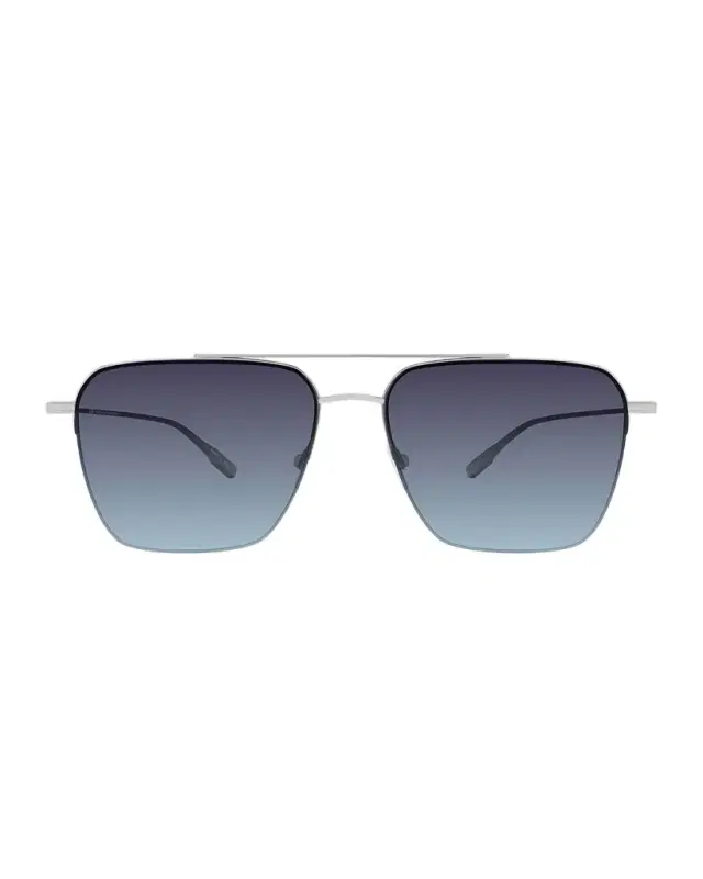 Barton Perreira Men 's Armstrong Titanium Aviator Sunglasses