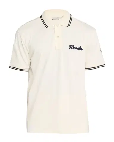 Moncler Men's Logo Script Short Sleeve Polo | Thumbnail 1