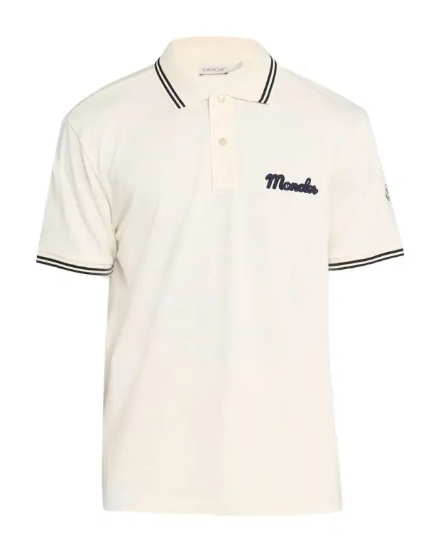 Moncler Men 's Logo Script Short Sleeve Polo