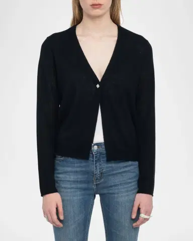 Zadig & Voltaire Manylla Cashmere Cardigan | Thumbnail 4