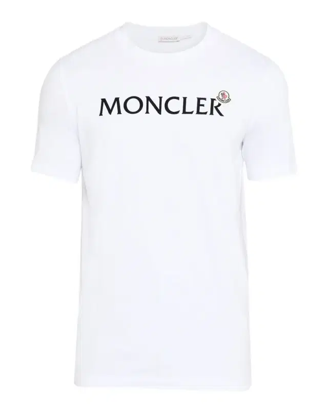 Moncler Men 's Logo Script Crewneck T-Shirt