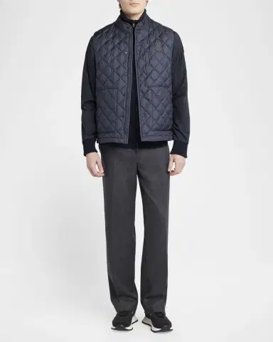 Moncler Men's Lycope Down Quilted Vest | Thumbnail 2