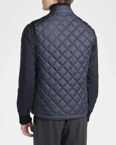 Moncler Men's Lycope Down Quilted Vest | Thumbnail 3