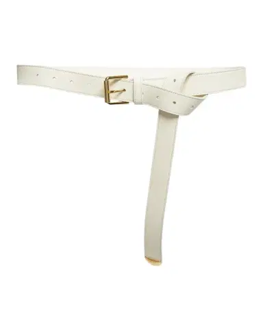 Givenchy Voyou Metal Buckle Leather Belt | Thumbnail 1