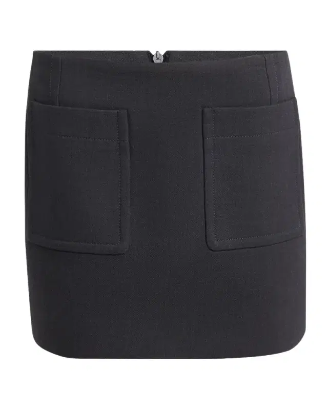 Bottega Veneta Pocket Light Structured Cotton Mini Skirt