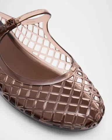 Tory Burch Mellow Jelly Mary Jane Ballerina Mules | Thumbnail 5