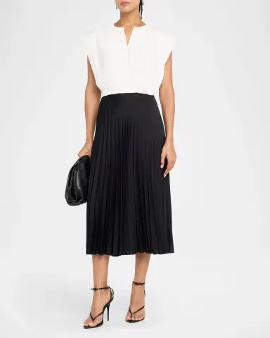 Simkhai Wrenli Pleated Top | Thumbnail 2