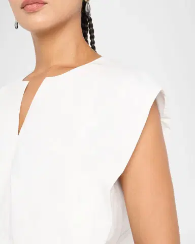 Simkhai Wrenli Pleated Top | Thumbnail 5