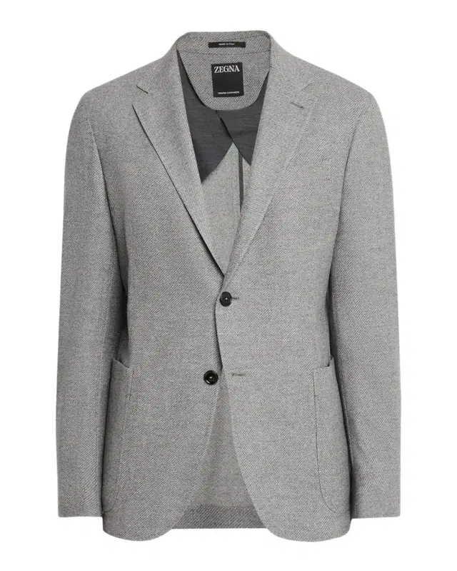 ZEGNA Men 's Mélange Trofeo Cashmere Sport Coat