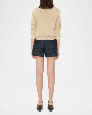 Burberry EKD Wool-Cashmere Crewneck Sweater | Thumbnail 3