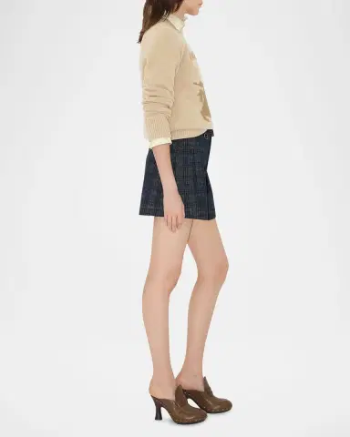 Burberry EKD Wool-Cashmere Crewneck Sweater | Thumbnail 4
