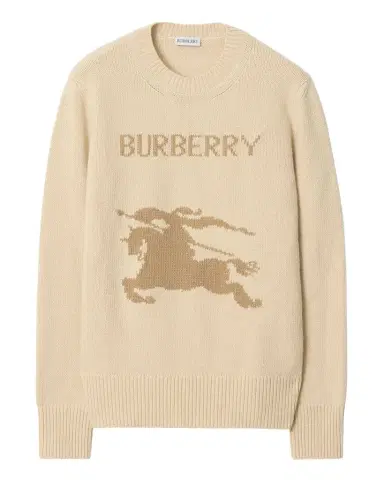 Burberry EKD Wool-Cashmere Crewneck Sweater | Thumbnail 1