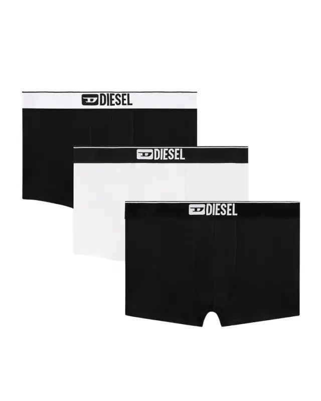 Diesel Men 's UMBX-Damien 3-Pack Boxer Briefs