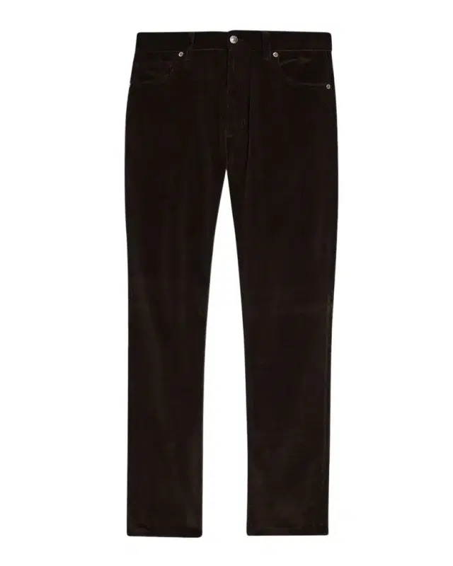 ZEGNA Men 's Cashco Corduroy Slim Five-Pocket Pants