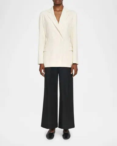 Joseph Thurlow Cropped Wide-Leg Pants | Thumbnail 2