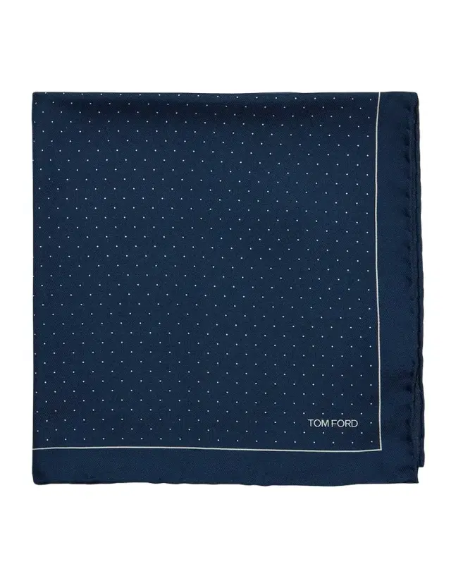 TOM FORD Men 's Silk Pocket Square