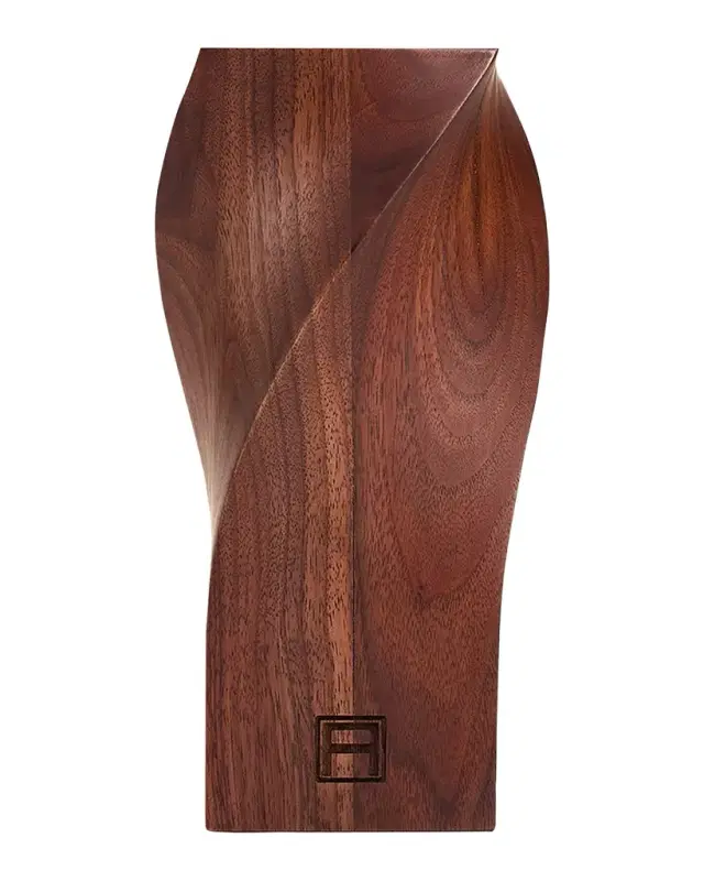 Assouline Twist Walnut Bookend