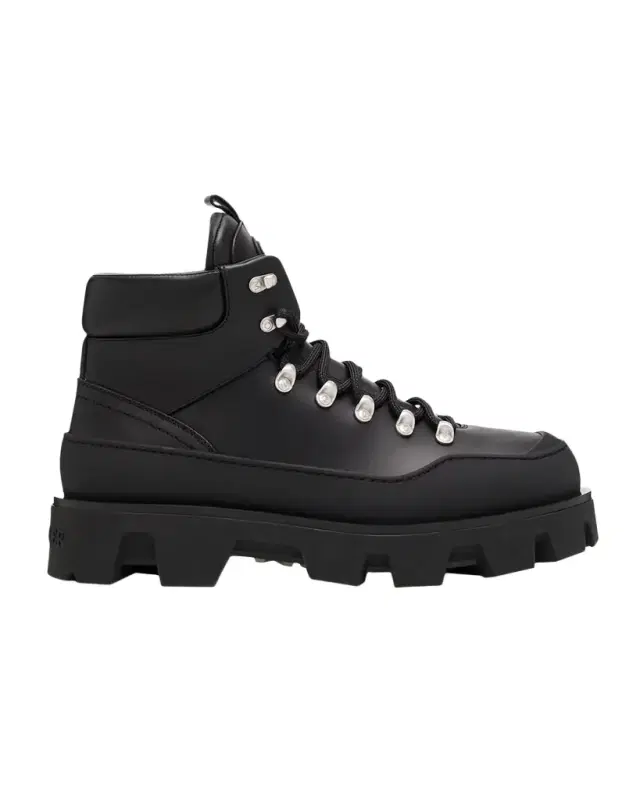 Moncler Men 's Peak Trek Leather Ankle Boots
