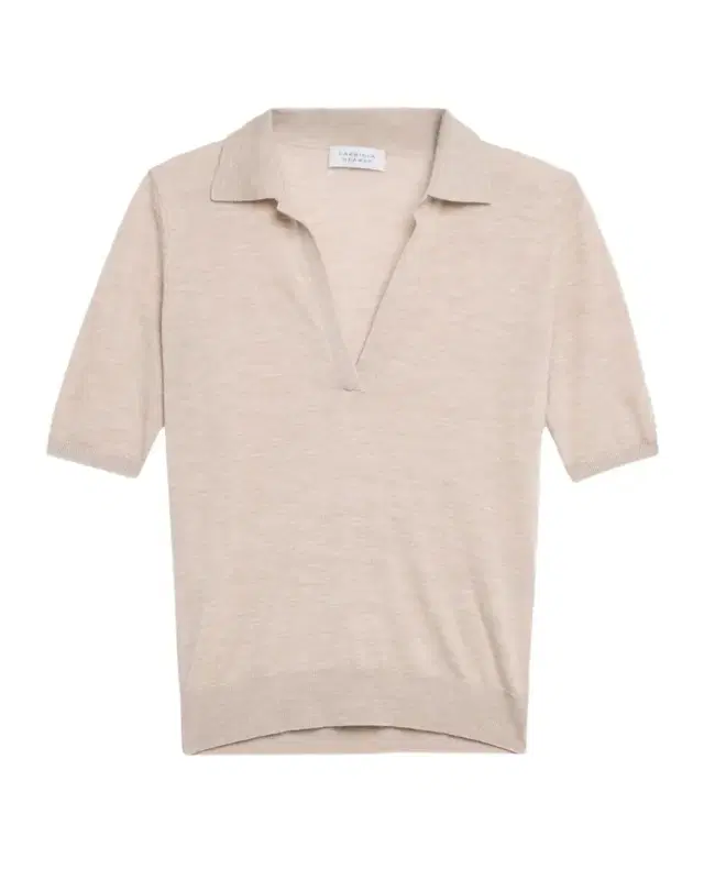 Gabriela Hearst Frank Cashmere Polo Top