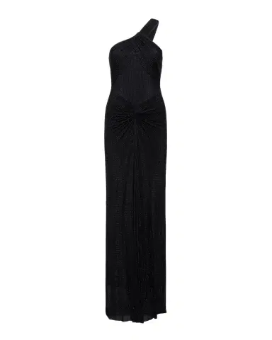 BCBGMAXAZRIA Twist Hot-Fix One-Shoulder Gown | Thumbnail 1 BCBGMAXAZRIA Twist Hot-Fix One-Shoulder Gown | Thumbnail 1