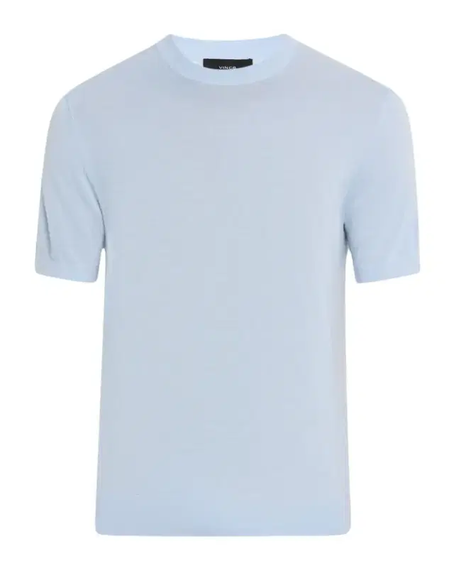 Men 's Featherweight Wool-Cashmere Short-Sleeve Crewneck Sweater