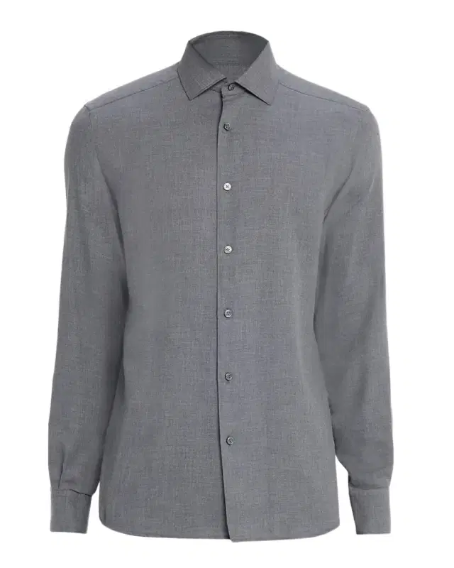 Men 's Melange Cashco Sport Shirt