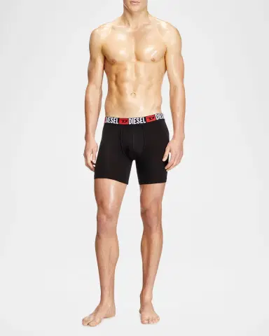 Diesel Men 's Max D-Core 3-Pack Boxer Briefs | Thumbnail 2 Diesel Men 's Max D-Core 3-Pack Boxer Briefs | Thumbnail 2