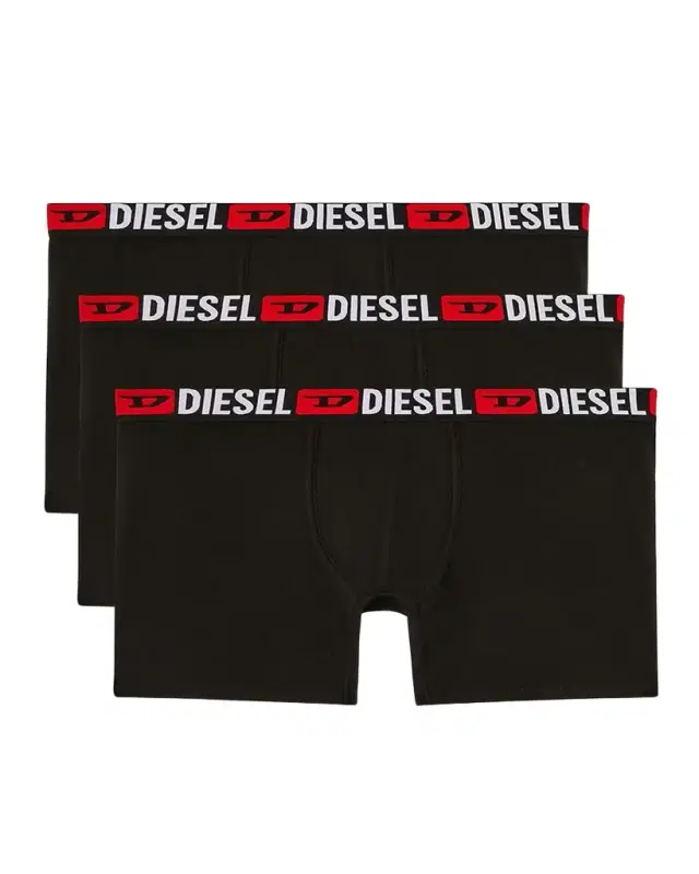 Diesel Men 's Max D-Core 3-Pack Boxer Briefs