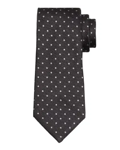Tom Ford Men's Contrast Dot Silk Tie | Thumbnail 1