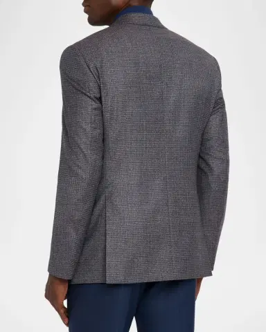 Giorgio Armani Men's Check-Textured G Line Sport Coat | Thumbnail 3
