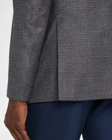 Giorgio Armani Men's Check-Textured G Line Sport Coat | Thumbnail 8