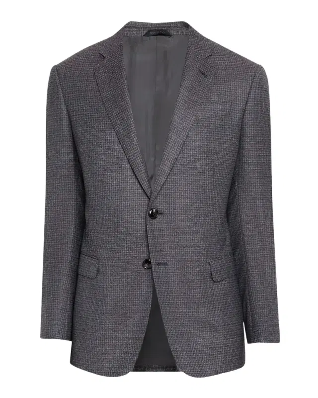Giorgio Armani Men 's Check-Textured G Line Sport Coat