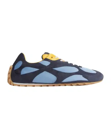 Bottega Veneta Men's Orbit Flash Suede & Nylon Low-Top Sneakers | Thumbnail 1 Bottega Veneta Men's Orbit Flash Suede & Nylon Low-Top Sneakers | Thumbnail 1