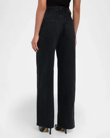 Loewe Tonal Anagram Baggy Wide-Leg Jeans | Thumbnail 3 Loewe Tonal Anagram Baggy Wide-Leg Jeans | Thumbnail 3