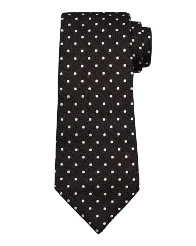 TOM FORD Men's Contrast Dot Silk Tie | Thumbnail 1