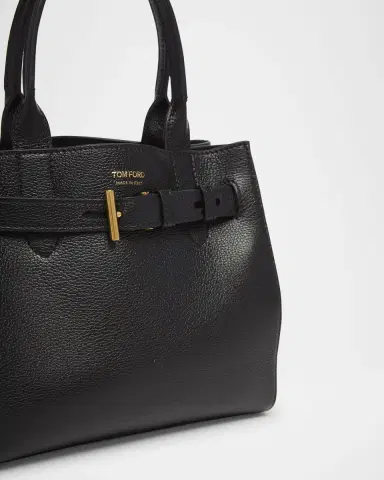 Tom Ford Audrey Small Tote Bag in Grain Leather | Thumbnail 6