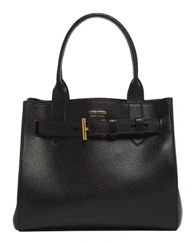 Tom Ford Audrey Small Tote Bag in Grain Leather | Thumbnail 1