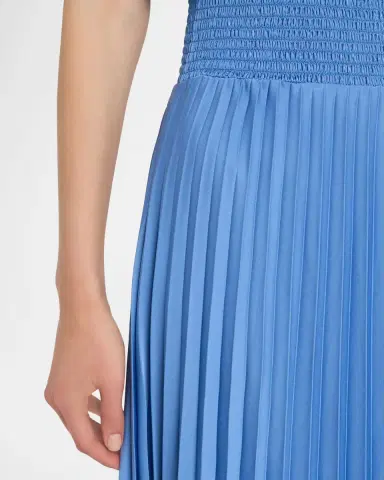 Ramy Brook Arina Pleated Halter Midi Dress | Thumbnail 5