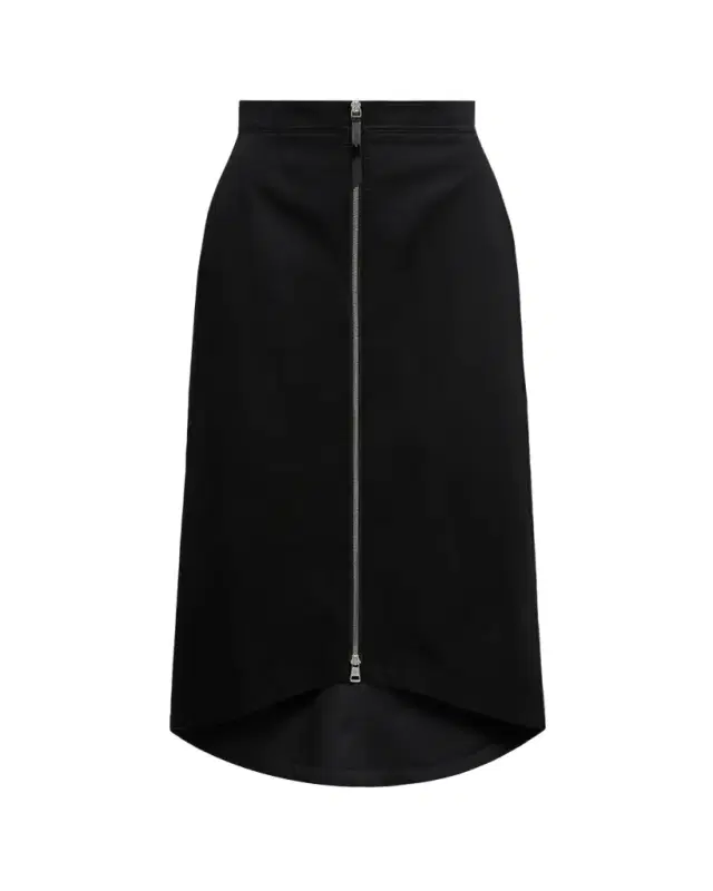 Moncler Genius x EE72 by Edward Enninful Cotton Gabardine Midi Skirt