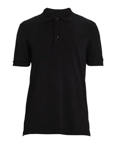 Tom Ford Men's Lyocell Pique Polo Shirt | Thumbnail 1