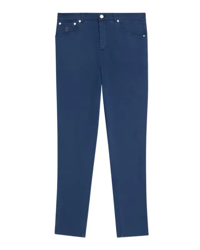 Brunello Cucinelli Men 's Italian-Fit Denim Five-Pocket Pants
