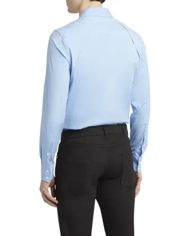 McQueen Men's Logo-Tape Harness Dress Shirt | Thumbnail 1
