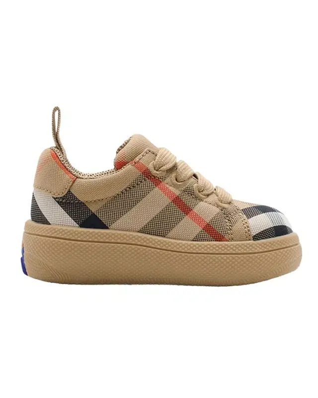 Kid 's Cambridge Cotton Check Sneakers, Baby