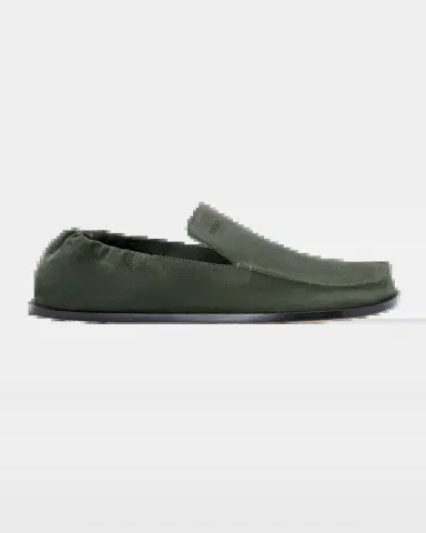 Loewe Men's Flex Suede Moc-Toe Loafers | Thumbnail 2 Loewe Men's Flex Suede Moc-Toe Loafers | Thumbnail 2