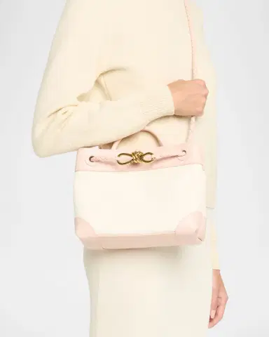 Bottega Veneta Andiamo Canvas and Nappa Small Top-Handle Bag | Thumbnail 2