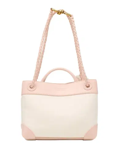 Bottega Veneta Andiamo Canvas and Nappa Small Top-Handle Bag | Thumbnail 1