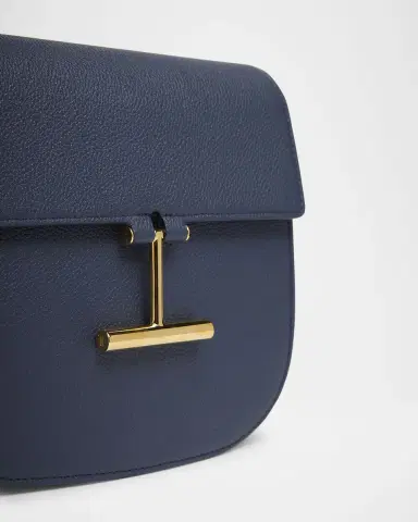 TOM FORD Tara Mini Crossbody Bag in Grain Leather | Thumbnail 5