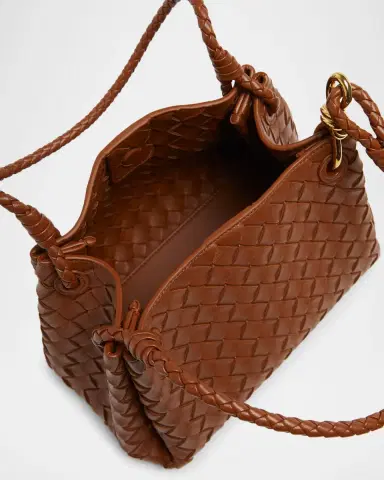 Bottega Veneta Parachute Medium Nappa Leather Shoulder Bag | Thumbnail 4 Bottega Veneta Parachute Medium Nappa Leather Shoulder Bag | Thumbnail 4