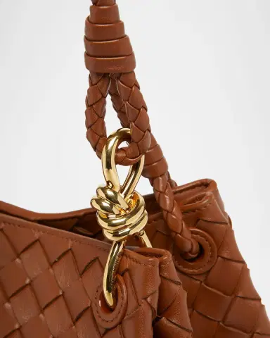 Bottega Veneta Parachute Medium Nappa Leather Shoulder Bag | Thumbnail 6 Bottega Veneta Parachute Medium Nappa Leather Shoulder Bag | Thumbnail 6